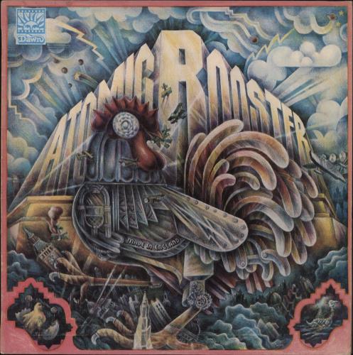 Atomic Rooster Made In England vinyl LP album (LP record) UK ATMLPMA822825