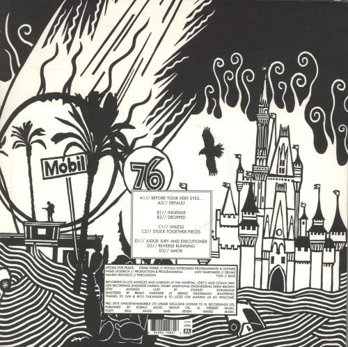 Atoms For Peace Amok + CD 2-LP vinyl record set (Double LP Album) UK A8T2LAM706396