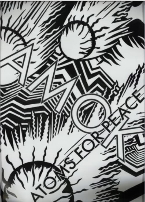 Atoms For Peace Amok poster UK A8TPOAM586303
