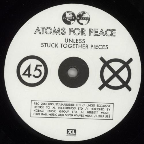 Atoms For Peace Amok 2-LP vinyl record set (Double LP Album) UK A8T2LAM762202