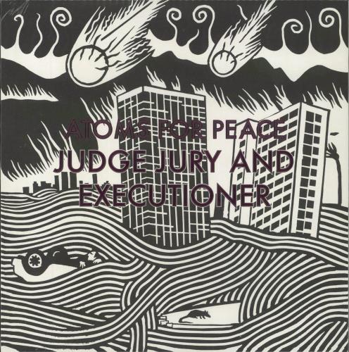 Atoms For Peace Judge Jury And Executioner - Sealed 12" vinyl single (12 inch record / Maxi-single) UK A8T12JU810145