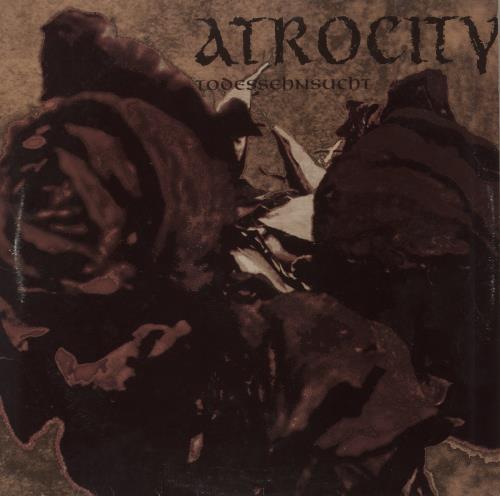 Atrocity Todessehnsucht - VG vinyl LP album (LP record) Dutch G6RLPTO887319