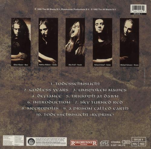 Atrocity Todessehnsucht - VG vinyl LP album (LP record) Dutch G6RLPTO887319