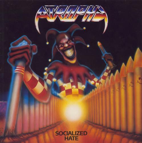 Atrophy Socialized Hate vinyl LP album (LP record) Dutch A2RLPSO579085