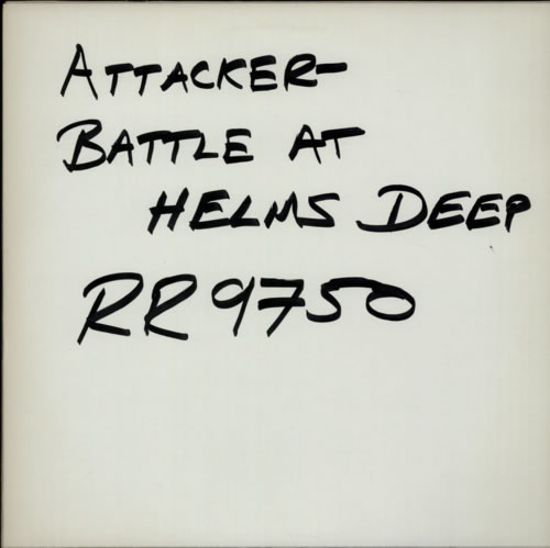 Attacker Battle At Helms Deep - Test Pressing 2-LP vinyl record set (Double LP Album) Dutch A-V2LBA600704