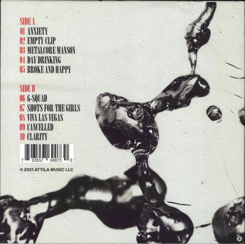 Attila Closure - White Vinyl vinyl LP album (LP record) US 6SVLPCL823871