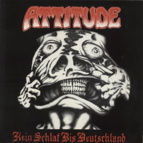 Attitude Kein Schlaf Bis Deutschland 12" vinyl single (12 inch record / Maxi-single) German A9312KE863305