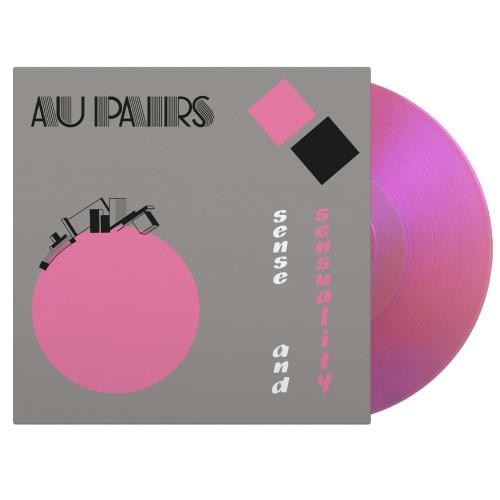 Au Pairs Sense And Sensuality - Magenta Vinyl 180 Gram - Numbered Edition vinyl LP album (LP record) UK A-ULPSE869458