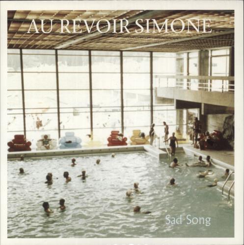 Au Revoir Simone Sad Song 7" vinyl single (7 inch record / 45) UK I1K07SA878465