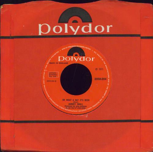 Aubrey Small The Loser 7" vinyl single (7 inch record / 45) UK A9C07TH802078