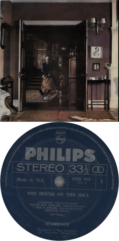 Audience The House On The Hill vinyl LP album (LP record) New Zealand UDCLPTH616568