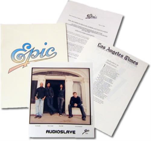 Audioslave Revelations media press pack US AUVPPRE386398