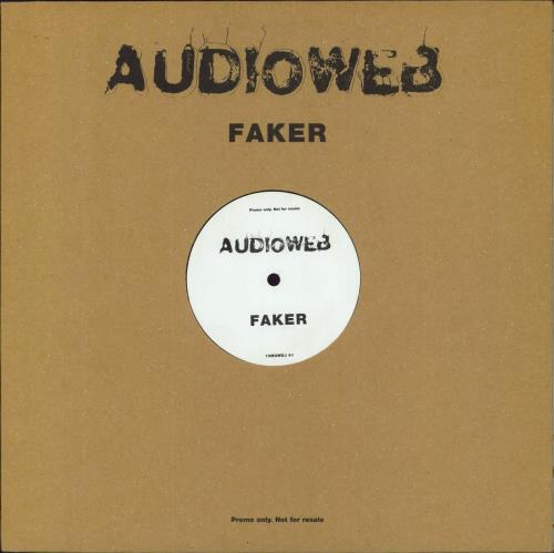 Audioweb Faker 12" vinyl single (12 inch record / Maxi-single) UK AUD12FA99917