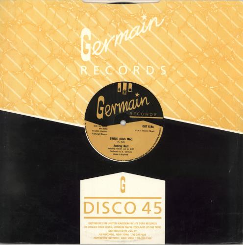 Audrey Hall Smile 12" vinyl single (12 inch record / Maxi-single) UK H5R12SM725112