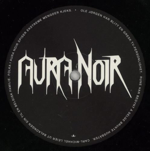 Aura Noir Black Thrash Attack vinyl LP album (LP record) UK 4Y0LPBL868544