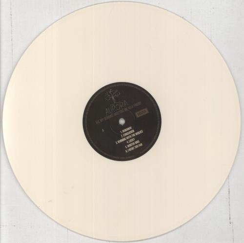 Aurora (00S) All My Demons Greeting Me As A Friend - Cream Vinyl vinyl LP album (LP record) UK 6U2LPAL859599