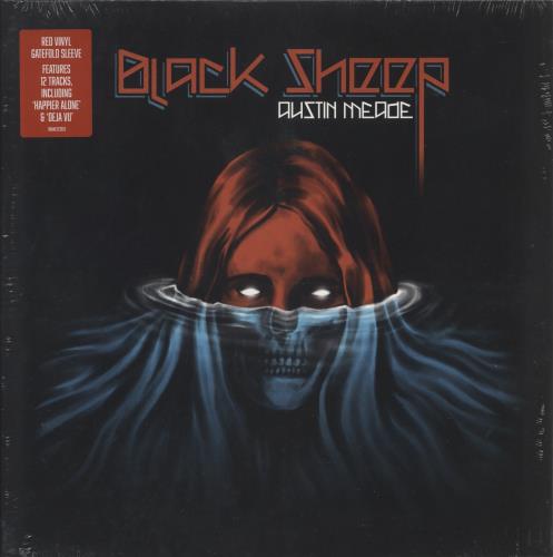 Austin Meade Black Sheep - Red Vinyl - Sealed vinyl LP album (LP record) UK 9Y9LPBL871827