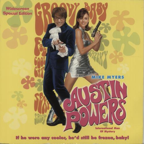 Austin Powers International Man Of Mystery laserdisc / lazerdisc US AUWLZIN676696