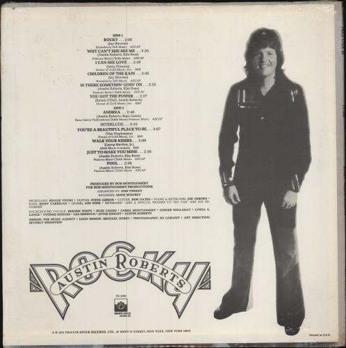 Austin Roberts Rocky - Sealed vinyl LP album (LP record) US A4ULPRO777680