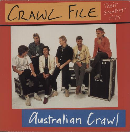 Australian Crawl Crawl File vinyl LP album (LP record) Australian OZCLPCR670865