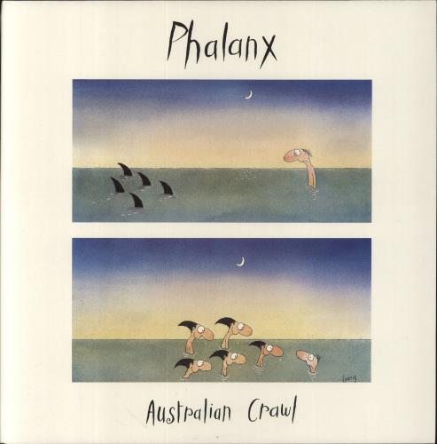 Australian Crawl Phalanx vinyl LP album (LP record) Australian OZCLPPH860409