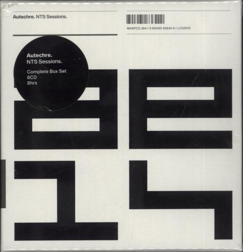 Autechre NTS Sessions - Sealed CD Album Box Set UK ACHDXNT892918
