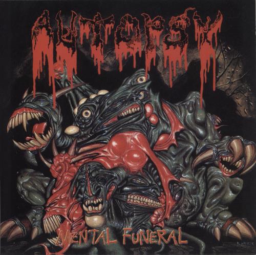 Autopsy Mental Funeral - EX vinyl LP album (LP record) UK A6SLPME868480