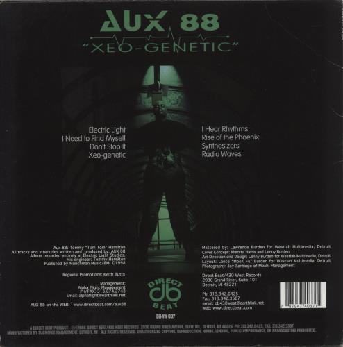 Aux 88 Xeo-Generic 2-LP vinyl record set (Double LP Album) US 81X2LXE876282