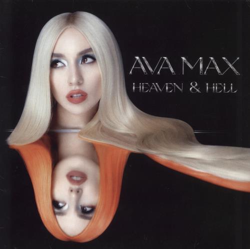 Ava Max Heaven & Hell - Orange Vinyl vinyl LP album (LP record) UK 3VELPHE865252