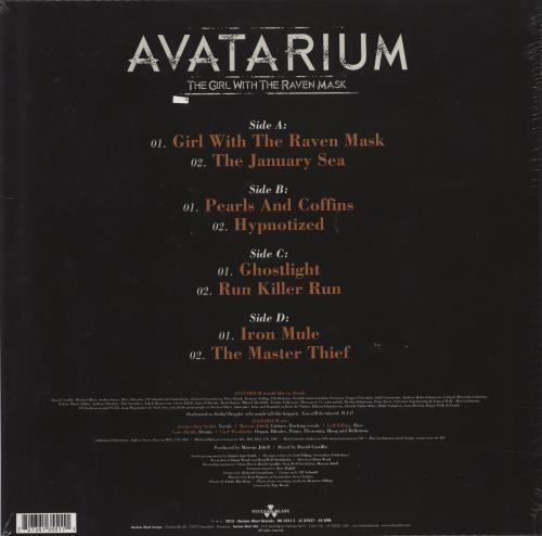 Avatarium The Girl With The Raven Mask - Sealed 2-LP vinyl record set (Double LP Album) German 3Z72LTH779249