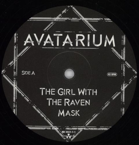 Avatarium The Girl With The Raven Mask 2-LP vinyl record set (Double LP Album) German 3Z72LTH817580