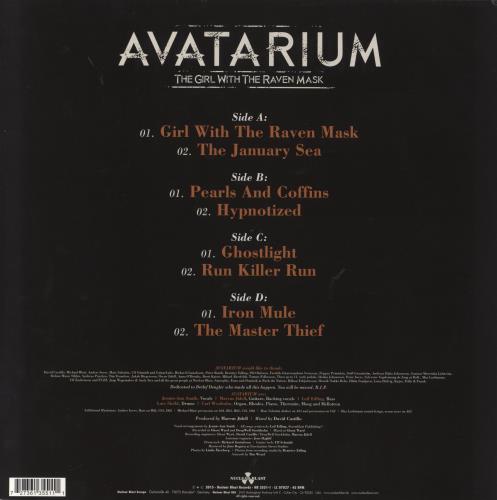 Avatarium The Girl With The Raven Mask 2-LP vinyl record set (Double LP Album) German 3Z72LTH817580