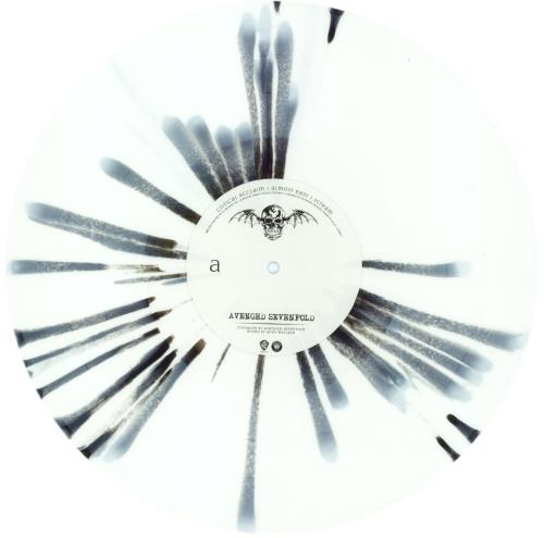 Avenged Sevenfold Avenged Sevenfold - Black And White Splatter Vinyl 2-LP vinyl record set (Double LP Album) US A7F2LAV876688