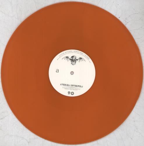 Avenged Sevenfold Avenged Sevenfold - Orange Vinyl 2-LP vinyl record set (Double LP Album) US A7F2LAV824885