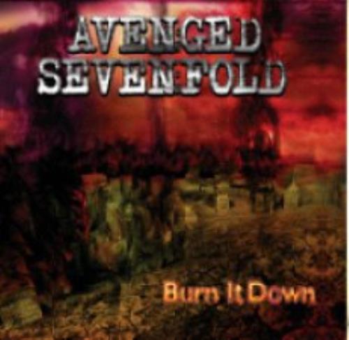 Avenged Sevenfold Burn It Down 2-CD single set (Double CD single) UK A7F2SBU362420