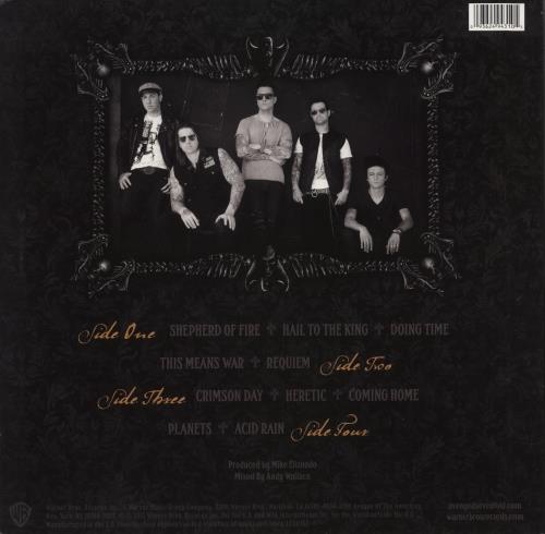 Avenged Sevenfold Hail To The King - 180g Vinyl - EX 2-LP vinyl record set (Double LP Album) UK A7F2LHA873337