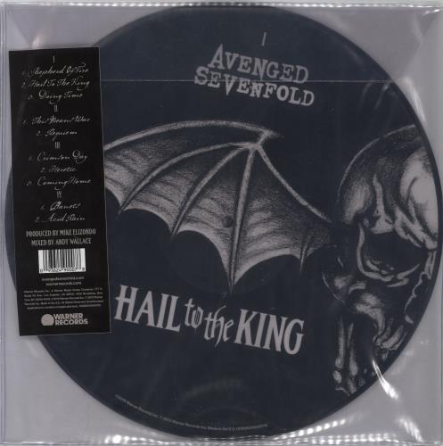 Avenged Sevenfold Hail To The King picture disc LP (vinyl picture disc album) UK A7FPDHA795627