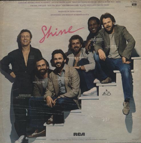 Average White Band Shine - Shrink vinyl LP album (LP record) UK AWBLPSH883030