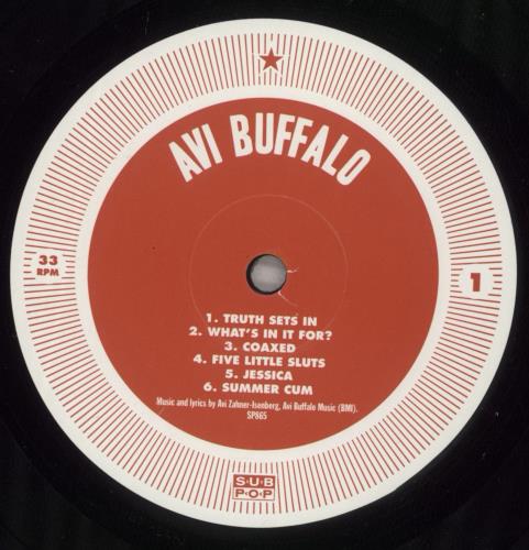 Avi Buffalo Avi Buffalo vinyl LP album (LP record) US QVJLPAV886807
