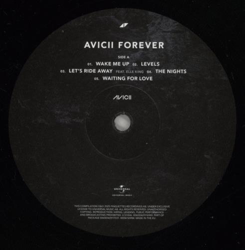 Avicii Avicii Forever - 180gm 2-LP vinyl record set (Double LP Album) UK 38K2LAV883389