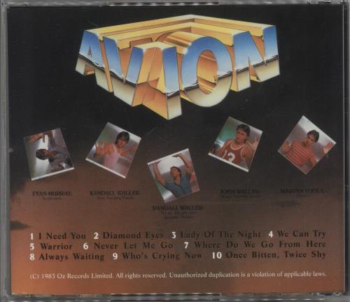 Avion Avion CD album (CDLP) German 96WCDAV875577