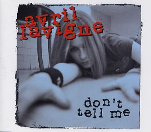 Avril Lavigne Don't Tell Me CD single (CD5 / 5") UK AVVC5DO287805
