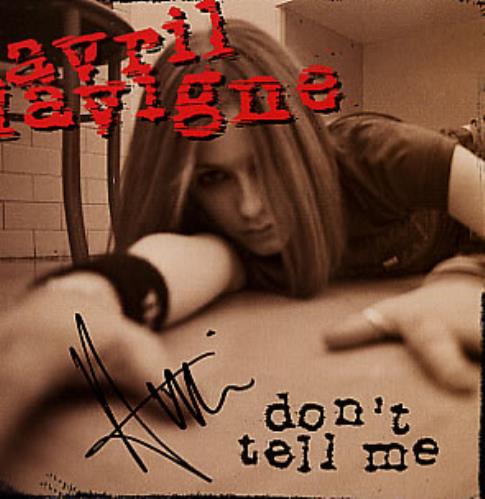 Avril Lavigne Don't Tell Me CD single (CD5 / 5") UK AVVC5DO311992