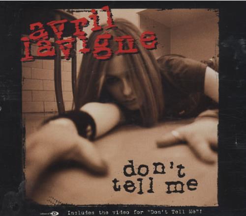 Avril Lavigne Don't Tell Me CD single (CD5 / 5") UK AVVC5DO417431