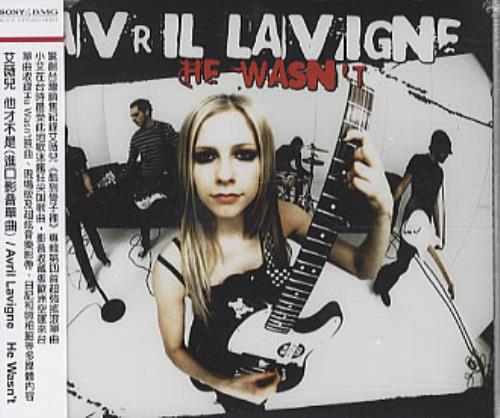 Avril Lavigne He Wasn't CD single (CD5 / 5") Taiwanese AVVC5HE322977