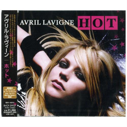 Avril Lavigne Hot CD single (CD5 / 5") Japanese AVVC5HO411771
