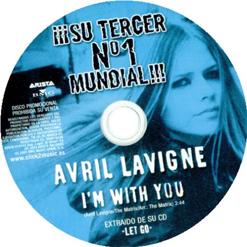 Avril Lavigne I'm With You CD single (CD5 / 5") Spanish AVVC5IM248553