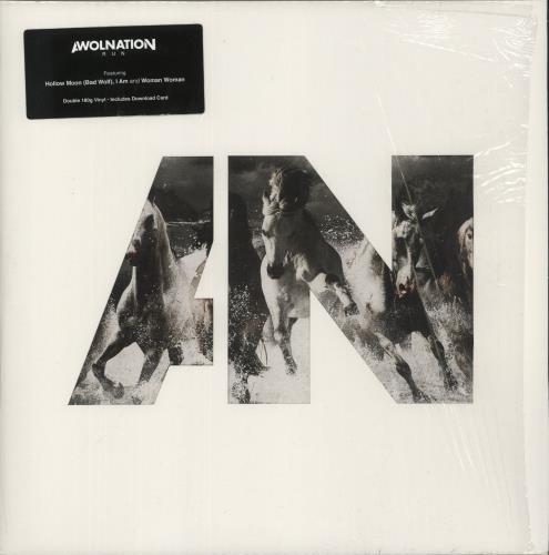 Awolnation Run - 180gm 2-LP vinyl record set (Double LP Album) UK A7O2LRU878927