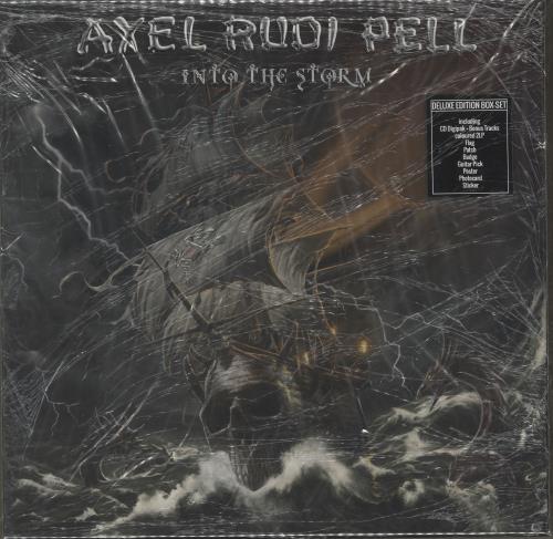 Axel Rudi Pell Into The Storm - Silver Vinyl Vinyl Box Set German AX1VXIN696123