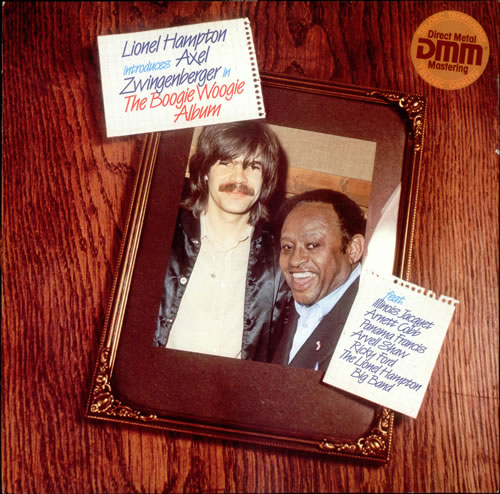 Axel Zwingenberger The Boogie Woogie Album vinyl LP album (LP record) German AXELPTH533892